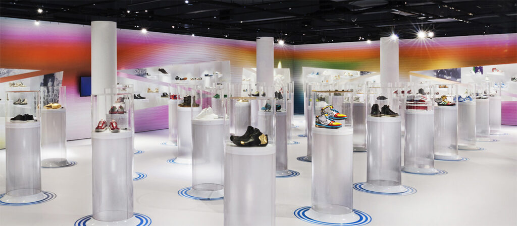 Out of the Box, a 2013 exhibition at the Bata Shoe Museum, curated by Elizabeth Semmelhack